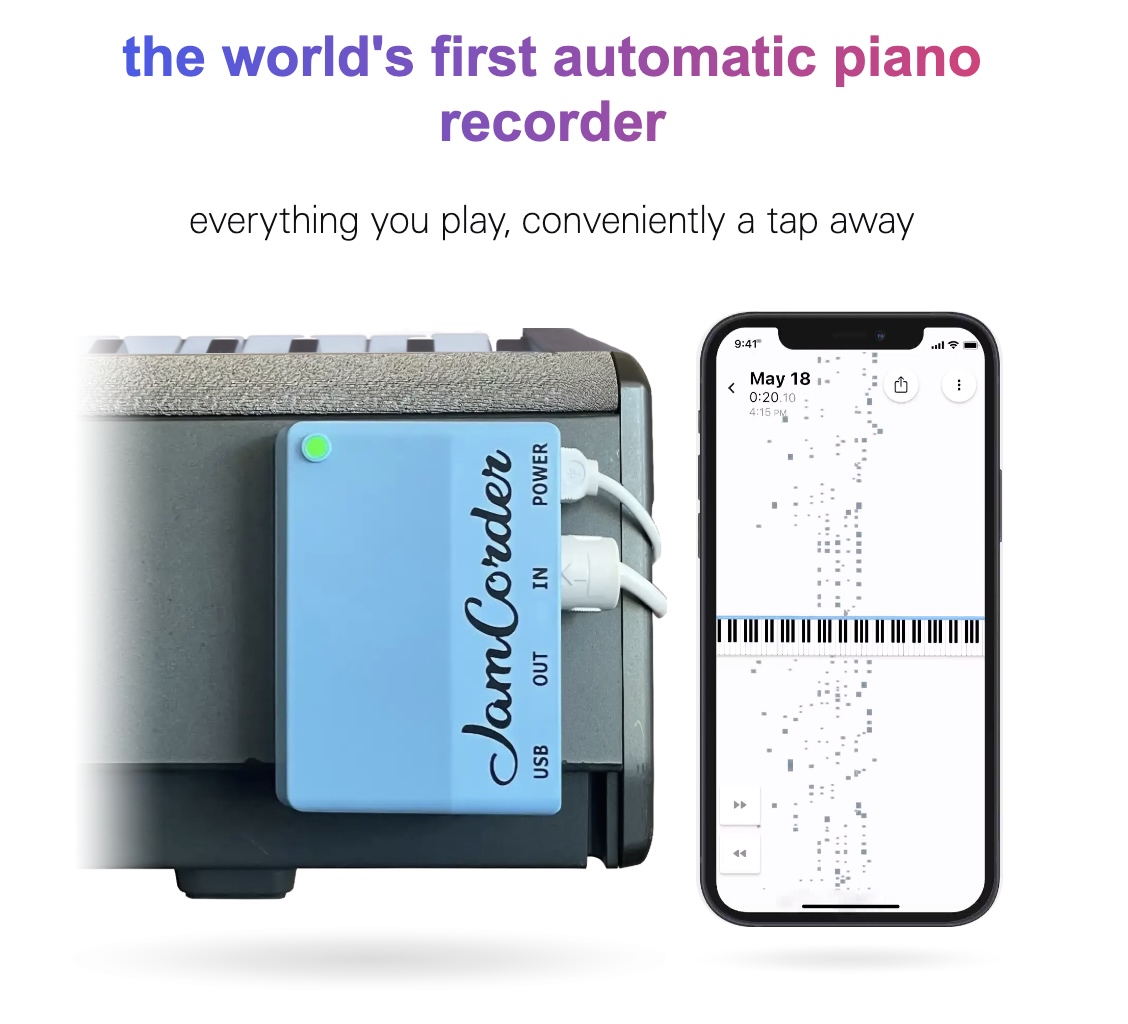 NAMM 2025: Introducing Jamcorder - World's First Hardware Automatic MIDI Recording